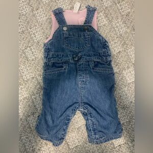 Baby Gap denim overalls